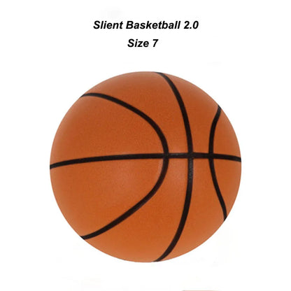 Slient Basketball 2.0 with Groove Lines PU Foam Quiet Mute Ball No Noise Bouncing Basketball Indoor Squeezable Slient Ball